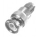 Adaptador conector Mini UHF Hembra a BNC Macho